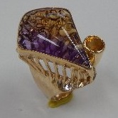 fancy cut ametrine and atrine 5 sm