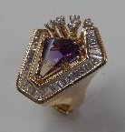 fancy cut ametrine and diamonds 8 sm