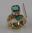 opal grn tourmaline diamond 40 sm